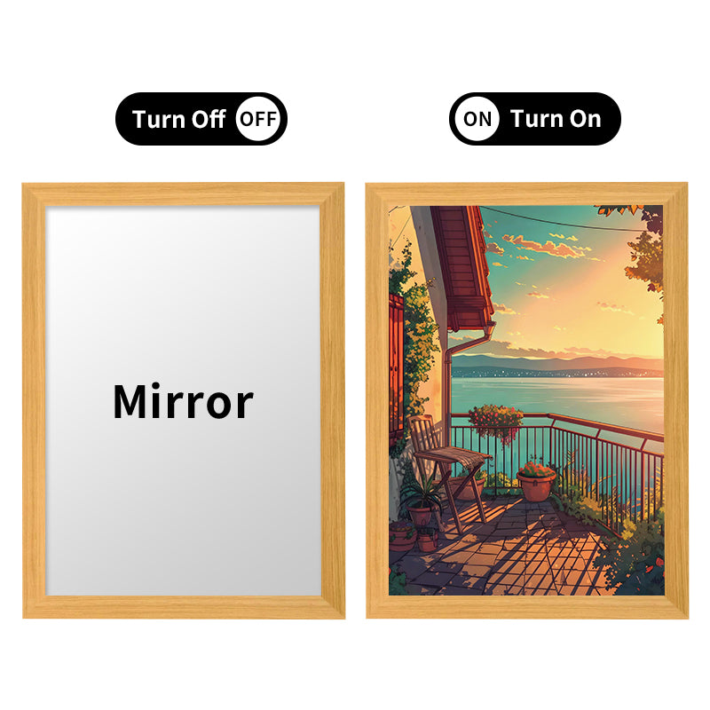 CustomGlow | Personalised LED Light Mirror Frame | Pre-Order Now — Ships in 2-3 Weeks