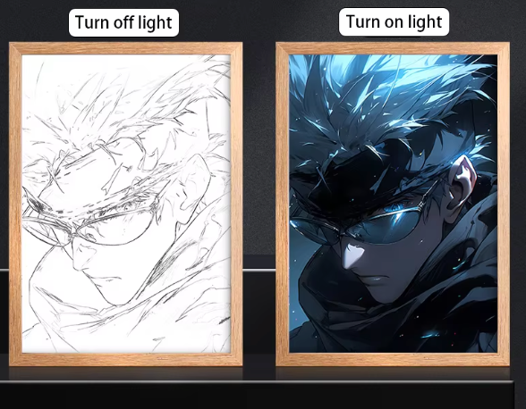 CustomGlow | Wooden LED Light Frame | Pre-Order Now — Ships in 2-3 Weeks