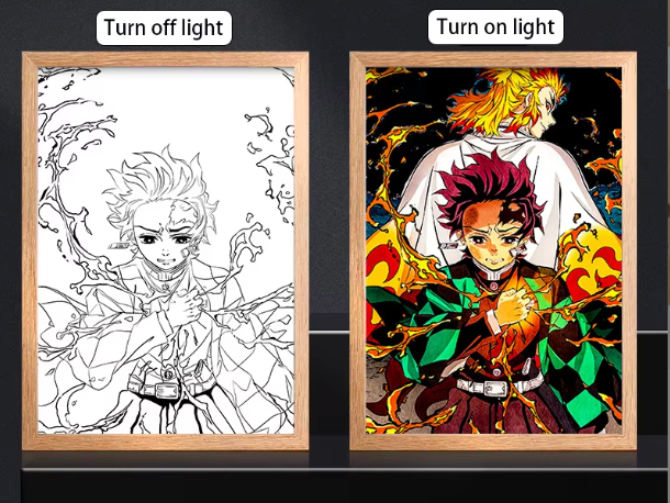 CustomGlow | Wooden LED Light Frame | Pre-Order Now — Ships in 2-3 Weeks