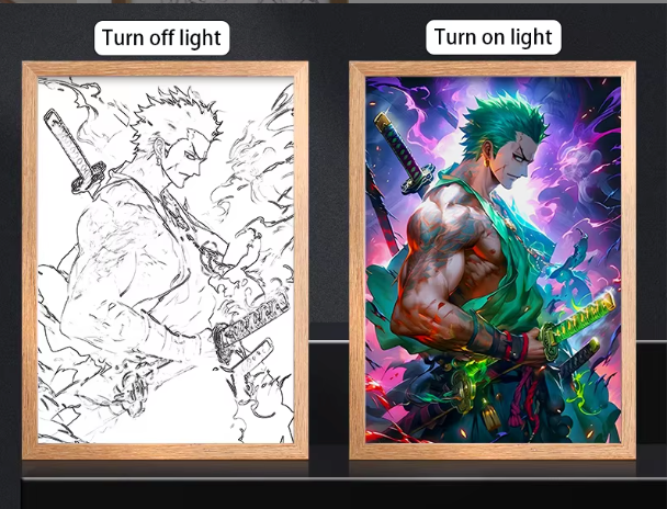 CustomGlow | Wooden LED Light Frame | Pre-Order Now — Ships in 2-3 Weeks