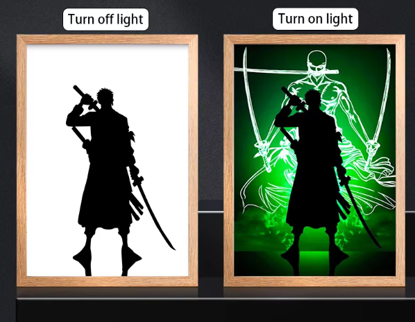 CustomGlow | Wooden LED Light Frame | Pre-Order Now — Ships in 2-3 Weeks