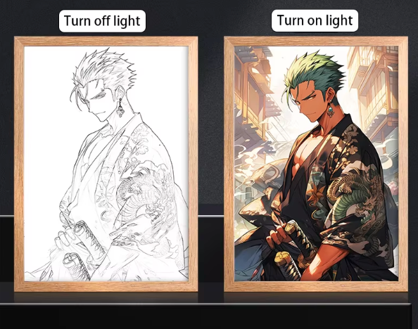 CustomGlow | Wooden LED Light Frame | Pre-Order Now — Ships in 2-3 Weeks