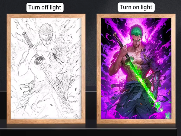 CustomGlow | Wooden LED Light Frame | Pre-Order Now — Ships in 2-3 Weeks
