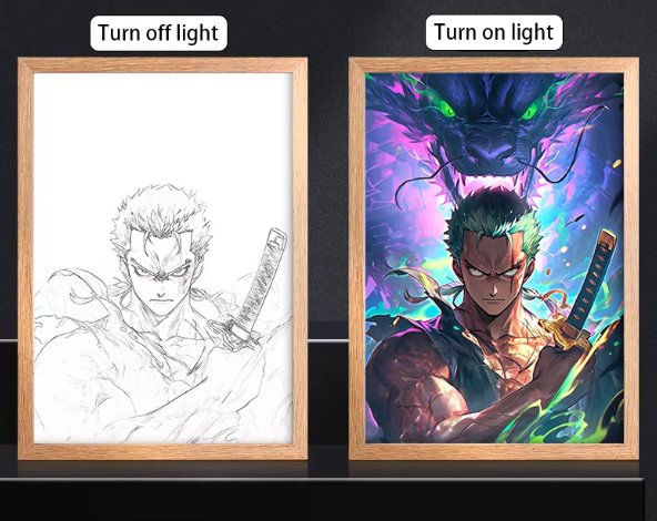 CustomGlow | Wooden LED Light Frame | Pre-Order Now — Ships in 2-3 Weeks