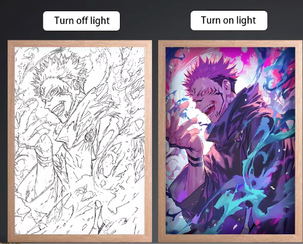 CustomGlow | Wooden LED Light Frame | Pre-Order Now — Ships in 2-3 Weeks