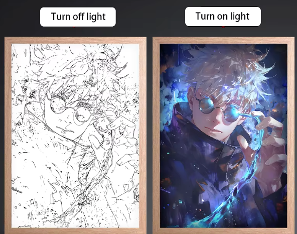 CustomGlow | Wooden LED Light Frame | Pre-Order Now — Ships in 2-3 Weeks