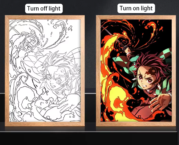 CustomGlow | Wooden LED Light Frame | Pre-Order Now — Ships in 2-3 Weeks
