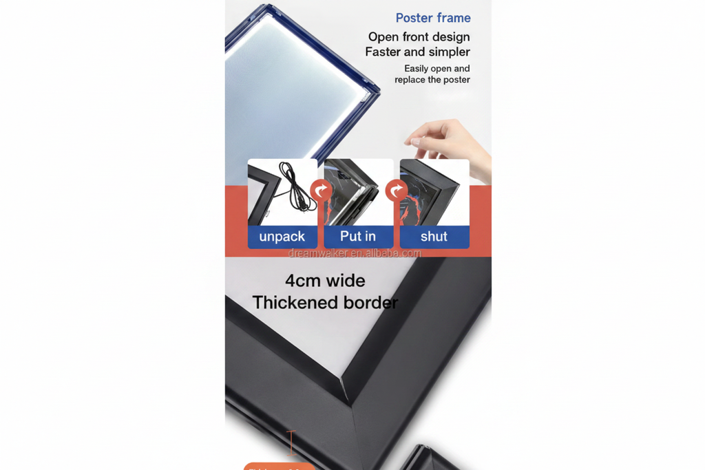 Cropped product infographic