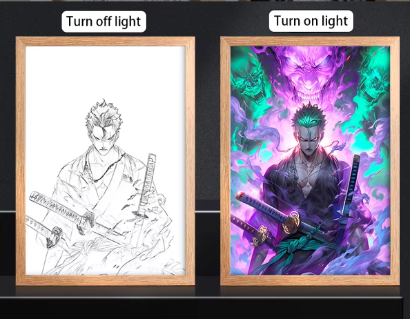 CustomGlow | Wooden LED Light Frame | Pre-Order Now — Ships in 2-3 Weeks